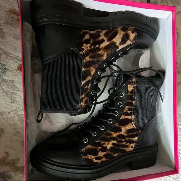 Block Heel Vince Camuto Wethima Leather Combat Boots Vince Camuto